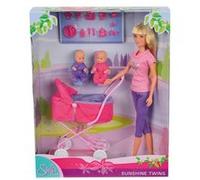 Steffi Love – Poupée Baby Walk – Bébé et poussette – 29 cm