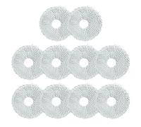 SteFik Paquet de 4/10 serpillères. Compatible for Proscenic, aspirateur Robot M9, pièces de Rechange for tampons de vadrouille en Tissus (Color : 10 Pack)
