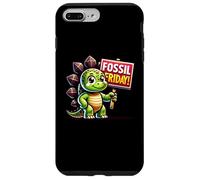 Stégosaure, Fossil Friday, Amateur de Dinosaures, Réseaux Sociaux Coque pour iPhone 7 Plus/8 Plus