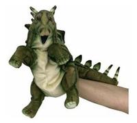 Stegosaurus Marionnette 28cm Marron G