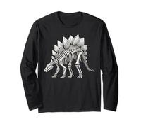 Stegosaurus Squelette Fossile Dinosaure Paléontologue Dinosaure Manche Longue