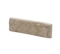 STEGU Cambridge 2, Panneau Mural Pierre, Briquettes Murales Décoratives Béton Résistant au Gel 0,9 m², 20,8x6,3 cm, Beige Gris