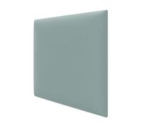 STEGU Kids Mono Panneau Mural Décoratif | Panneau Acoustique | Isolation Phonique | Tête de Lit | Montage sans Perçage | Velours | Intérieur | 30x30 cm | Vert Matcha