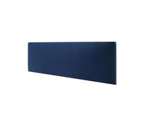 STEGU mollis Basic Plus Panneau Mural Décoratif | Panneau Acoustique | Isolation Phonique | Tête de Lit | Montage sans Perçage | Velours | Intérieur | 90x30 cm | Bleu Marine
