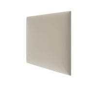 STEGU mollis Duo Panneau Mural Décoratif | Panneau Acoustique | Isolation Phonique | Tête de Lit | Montage sans Perçage | Tissu Tressé | Intérieur | 30x30 cm | Cachemire Beige