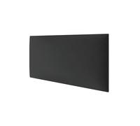 STEGU Mollis Duo Panneau Mural Rembourré, Coussin Mural comme tête de lit pour lit, Lambris 3D avec Mousse, Décoration Murale, 60 x 30 cm, Gris Acier