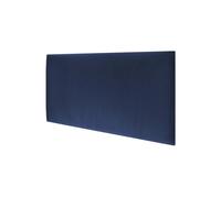 STEGU Mollis Panneau Mural Rembourré, Coussin Mural comme tête de lit pour lit, Lambris 3D avec Mousse, Bureau, 60 x 30 cm, Bleu Marine