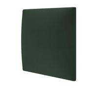 STEGU mollis Simple Panneau Mural Décoratif | Panneau Acoustique | Isolation Phonique | Tête de Lit | Montage sans Perçage | Velours | Intérieur | 30x30 cm | Vert Foncé