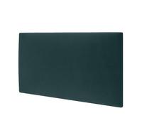 STEGU mollis Simple Panneau Mural Décoratif | Panneau Acoustique | Isolation Phonique | Tête de Lit | Montage sans Perçage | Velours | Intérieur | 60x30 cm | Vert Bouteille