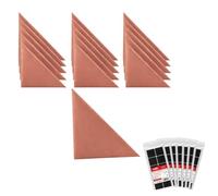 STEGU Panneau Mural 3D Rembourré Triangle 30x30cm Acoustique Lot 16 Rose