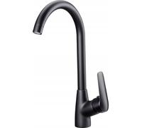 Deante Neo Boro mitigeur de cuisine sur pied noir BMON62M