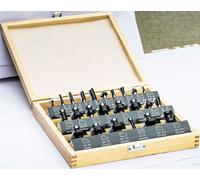 Stehle Set de 24 fraises à défoncer HW en cassette bois - queue Ø 8mm