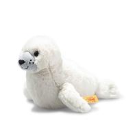 Steiff - 063886 - Soft Cuddly Friends bébé Phoque Aro - Whisper White, 20 cm