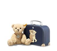 Steiff - 114021 - Ours Teddy Ben dans sa Valise - 21 cm - Beige