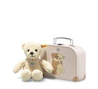 Steiff Mila Teddy Bear In Suitcase, Beige