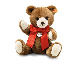Steiff - 12402 - Peluche - Ours Teddy Petsy - Caramel, Tobacco Brown
