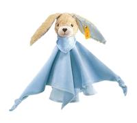 Steiff - 237478 - Jouet de Premier Age - Hoppel - Doudou - Lapin - Bleu - 28 cm