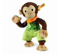 Steiff - 240195 - Peluche - Petit Singe Jocko - Brun/Beige