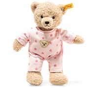 Steiff - 241659 - Ours Teddy Fille bébé avec Pyjama - Orchid Pink, 25