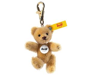 Steiff - 39089 - Mini Peluche Ours Porte-Clés - Blond, Marron