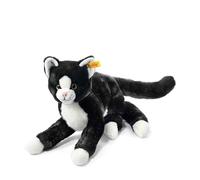 Steiff - 99366 - Peluche - Chat-pantin Mimmi - Noir/Blanc
