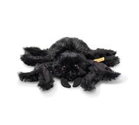 Steiff Araignée Cobweb, Adorable Peluche, Enfants, Garçons et Filles, Friends, 14 cm, Petite, Noire, 061721