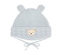 Steiff Basic Baby Bonnet, Celestial Blue, 43 Mixte bébé