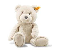 Steiff Bearzy Ours en Peluche, Beige, 28 cm, en Peluche, à câliner et à Jouer, pour bébés et Enfants, Doux pour la Peau de bébé, Lavable en Machine