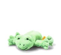 Steiff Cappy Grenouille Vert Clair 20 cm, Doudou Grenouille Moelleuse, pour Jouer et se blottir, en Peluche Douce pour Une Peau Douce de bébé, Lavable en Machine