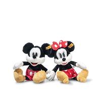 Steiff Coffret Cadeau Disney Originals Minnie et Mickey, Adorables compagnons, Enfants, garçons et Filles, 32 cm, Multicolore, 708039