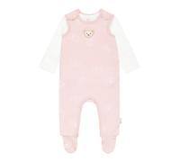 Steiff Collection Set cappuccino / brun foncé / rose / blanc, Taille 56