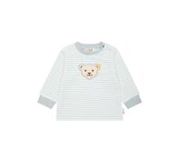 Steiff Collection Sweat beige / bleu pastel / blanc, Taille 68