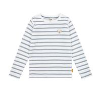Steiff Collection T-Shirt bleu-gris / blanc, Taille 92