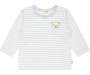 Steiff Collection T-Shirt mastic / bleu clair / marron / blanc, Taille 74