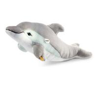 Steiff - 063183 - Peluche - Cappy - Dauphin - Gris/Blanc - 35 cm