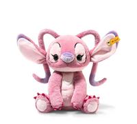 Steiff Disney Originals Angel 024481 Doudou en peluche, avec yeux en plastique, pour enfant, garçon et fille, 23 cm, rose