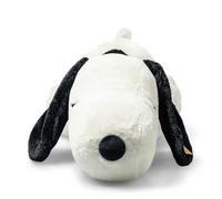 Steiff Doudou Snoopy 024719 Doudou mignon, pour garçon, fille et bébé à partir de 0 mois, Friends, peluche 43 cm, blanc