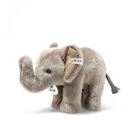Steiff- Éléphant Trampili, 64487, Gris, 18cm