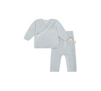 STEIFF Ensemble bébé gilet et pantalon en tricot 2 pièces bleu clair | 86