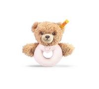 STEIFF Greifling - Ours SCHLAF GUT 12cm rose