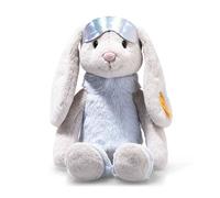 Steiff Hoppie Lapin Skieur 31 cm Multicolore, Peluche avec Oreilles Tombantes, Peluche Moelleuse en Tenue de Ski pour câliner et Jouer, Doudou pour Filles et garçons, Lavable en Machine