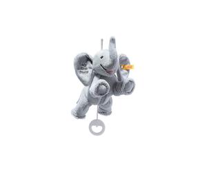 STEIFF Ma première boîte à musique Steiff Ellie Éléphant 25 cm gris