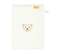 Steiff Mini Basic, Washlappen Enfants unisexes, Cloud Dancer, One Size