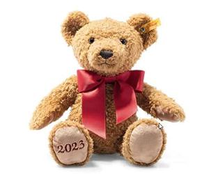 Steiff Ours de l’année Cosy 2023-113901 - Brun Clair - 34 cm