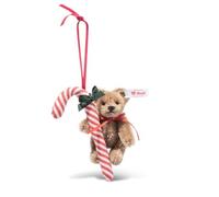 Steiff Ours en peluche 8 cm, ornement marron.