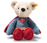 Steiff Ours en peluche Superman – Multicolore 29 cm – Lavable en machine
