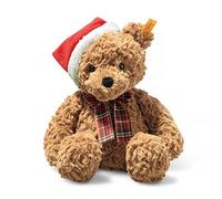 Steiff - 113239 - Soft Cuddly Friends Ours Teddy Jimmy - Christmas - 30 cm - Tobacco Brown