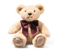 Steiff Peluche Cosy Ours de l'année 2027, Adorable Compagnon, Enfants, garçons et Filles, Friends, 33 cm, Beige, 114120