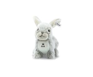 STEIFF Peluche Dormili Lapin assis 21cm gris clair