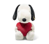 Steiff Peluche Snoopy Love, Adorable Compagnon, Garçons, Filles et bébés dès 0 Mois, Friends, 30 cm, Blanc, 024375